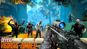 Zombie Hunter Game: Zombie War Screenshot 0