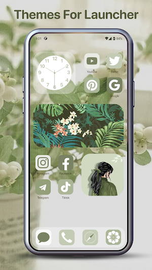 REMI Launcher - Launcher Theme Screenshot 1