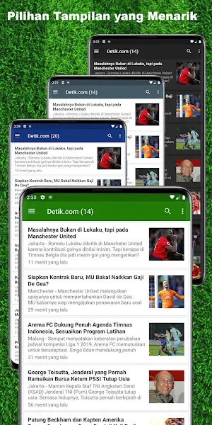 Berita Bola Screenshot 1