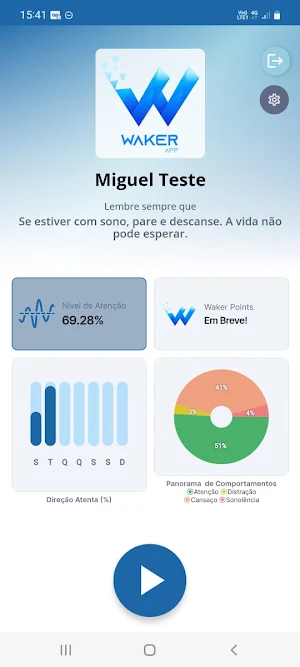 Waker APP Screenshot 0