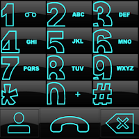 THEME BIG DARK HOLO EXDIALER