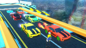 Crazy Stunt Car Driving Game Screenshot 2