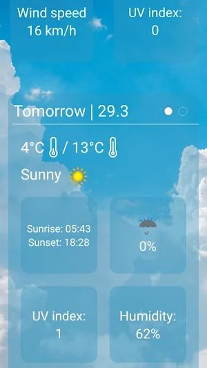 EmeWeather Screenshot 1