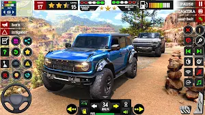 Offroad Jeep Parking Games Screenshot 3