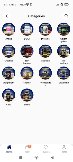 SE Crazy Bulk. Screenshot 1