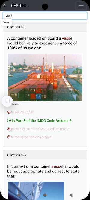 Container CHaS Operational CES Screenshot 2