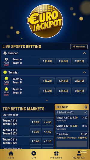 Eurojackpot Screenshot 2