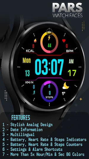 Pars Digital Color Rings Screenshot 3