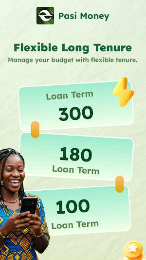 Pasi Money - Safe Mobile Loan Screenshot 1