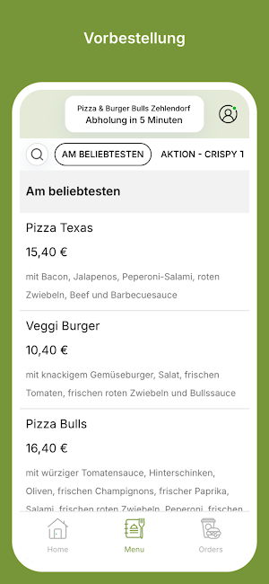 Pizza&Burger Bulls Screenshot 1