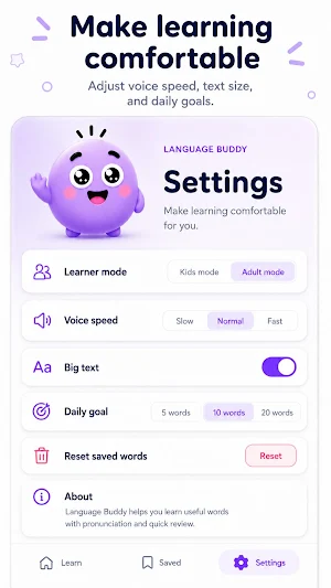 Language Buddy Learn 1000 Word Screenshot 2