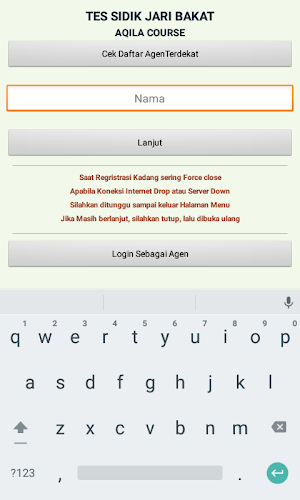Sidik Jari Bakat lengkap denga Screenshot 0