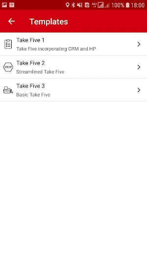 Take 5 - Take5 - Take Five - Prestart Checklist Screenshot 3