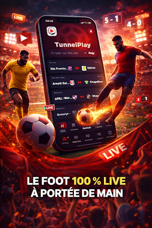 TunnelPlay | Score Foot & Live Screenshot 2
