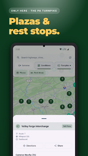 Pennsylvania Roads & Cameras Screenshot 3