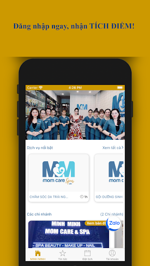 MINH MINH Mom Care Spa Screenshot 0