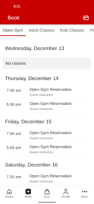 POW! Gym Screenshot 1
