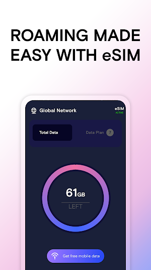 Instabridge eSIM: Global data Screenshot 1