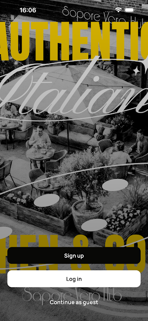 Sapore Vero Hub Screenshot 0