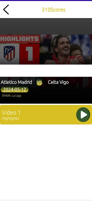 310Scores - Live Scores Screenshot 3