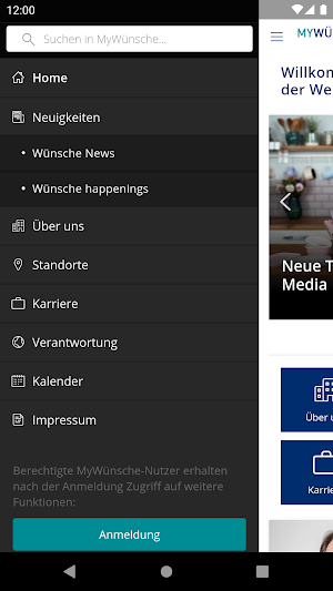 MYWÜNSCHE Screenshot 1