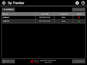Op Tracker Screenshot 1