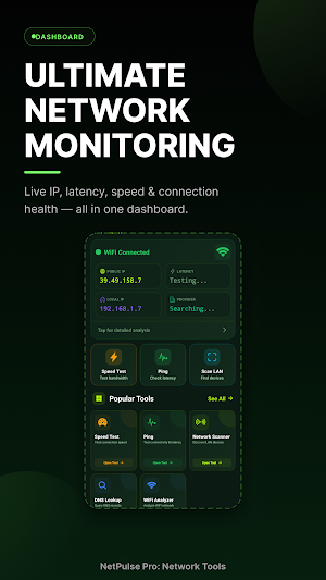 NetPulse Pro: Network Tools Screenshot 0
