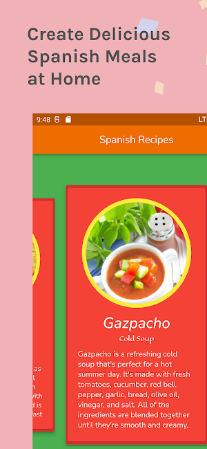 Spanish Recipes Screenshot 3