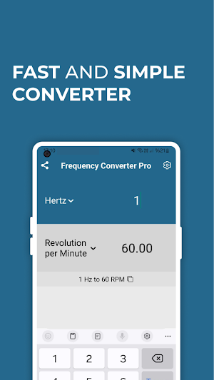Universl Frequency Convert Pro Screenshot 0