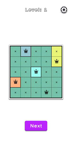 8 Queens Puzzle - Offline Game Screenshot 0