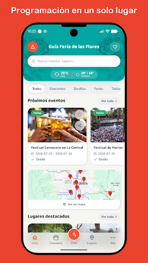 Guía Feria Flores 2026 Screenshot 0