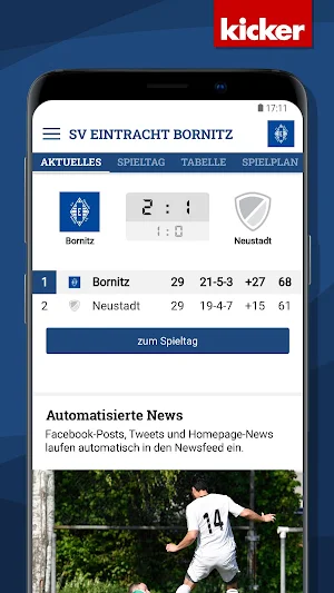 SV Eintracht Bornitz Screenshot 2
