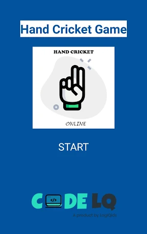 Hand Cricket Game Screenshot 0