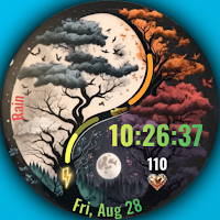 Day Night Animated Watch Face