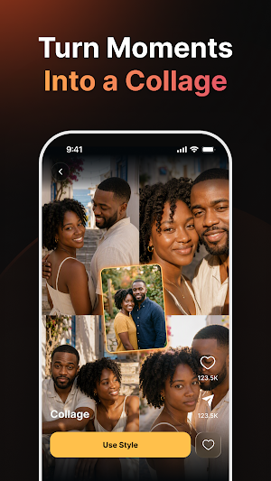 Mosa: AI Photo & Video Collage Screenshot 0