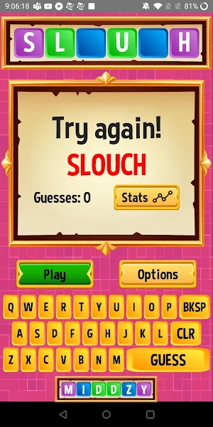 Middzy - Word Puzzle Game Screenshot 3
