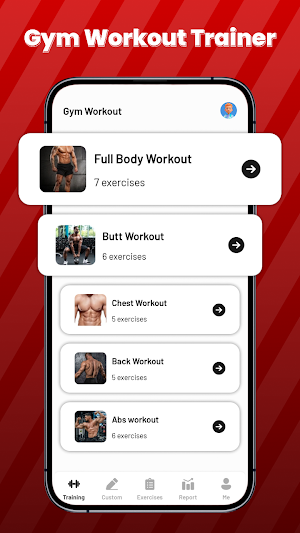 Gym Workout Tracker & Fitness Screenshot 0