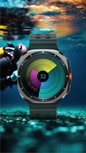 Chroma Nova Watch Face Screenshot 1