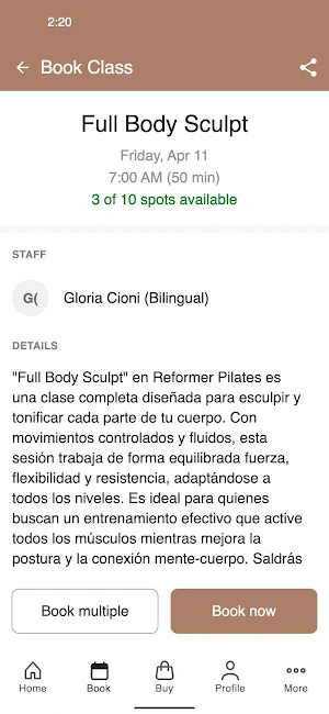 Olimpia TWC Screenshot 2