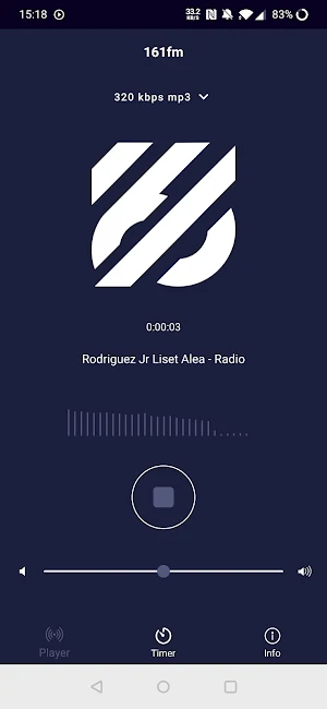 Радио 161FM Screenshot 0