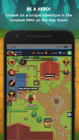 Mana Storia - Simple Online RPG (Beta) Screenshot 0