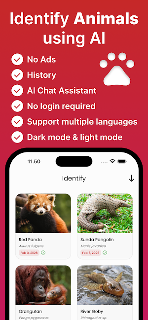 Animal Pic: AI Identifier Screenshot 0