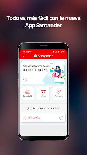Santander Argentina Screenshot 2