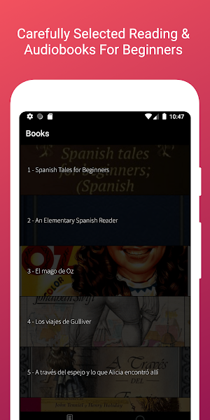 Spanish Reading & AudioBooks for Beginner Learners Screenshot 2
