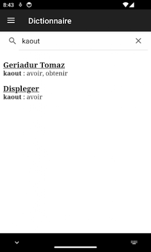 Geriadurig Screenshot 1