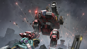 Robots Battles: Red Green Game Screenshot 0