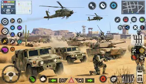 US Army Military Truck Driving Screenshot 1