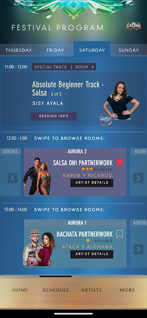 Colorado Afro-Latin Dance App Screenshot 3
