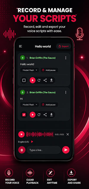 Voice Generator AI - Unlimited Screenshot 2