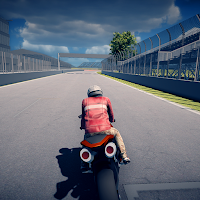 Real Moto Racing Track Sport Bike Ride Motorcycle